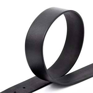 Cinturones formales de piel de vaca auténtica para hombre, impermeables, ligeros, de 3,5 cm de ancho, al por mayor - Product Image 4