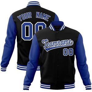 Chaqueta universitaria personalizable de fábrica directa Chaqueta de béisbol cómoda para la temporada de invierno con servicio OEM - Product Image 6
