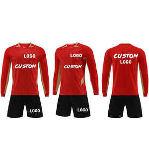 Maillot de football pour homme en polyester 100% à séchage rapide et antibactérien, personnalisable avec impression numérique, vente en gros, maillot de football vierge OEM - Product Image 4