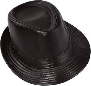 Premium Leather Top <b>Hat</b> Timeless Style and All-Day Comfort with Rugged Durability for Everyday Outdoor Adventures and Parties - Product Image 1