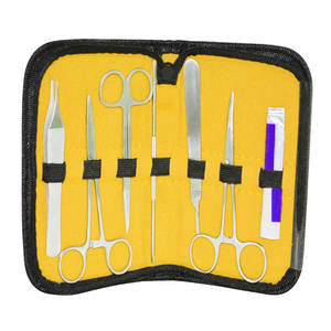 Kit d'instruments de dissection vétérinaire manuel en acier inoxydable pour chirurgie générale, haute qualité, réutilisable - Product Image 1