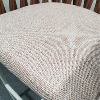 Tabouret haut empilable au design moderne avec coussin en corde imperméable pour usage extérieur, bar à domicile, salle à manger, salon