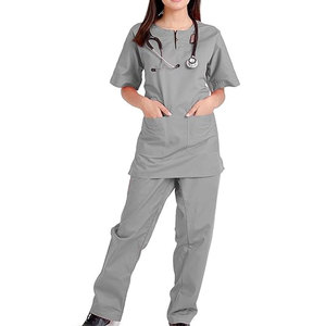 Tenue médicale professionnelle pour femme à séchage rapide, design personnalisé, prix de gros - Product Image 1