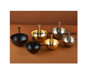 Bol de nourriture en aluminium de conception tendance bol de chocolats de taille personnalisée de forme ronde au prix le plus bas - Product Image 3