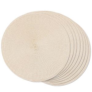 Handcrafted Versatile Wall-Hanging Decor Unique <b>Woven</b> Rattan Charger Plates Stylish 'Mats Pads' Line Durable <b>Coasters</b> Placemats - Product Image 5