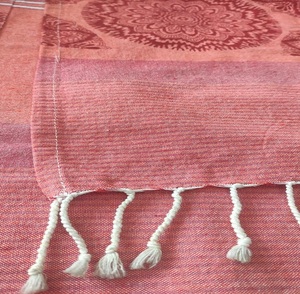 Vibrant Colors Hot Sale Custom logo Colorful Sand Beach <b>Towel</b> With Tassel Cotton <b>Turkish</b> Beach <b>Towel</b> - Product Image 6