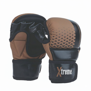ถุงมือ Xtreme Boxing MMA แบบครึ่งนิ้ว สำหรับฝึกซ้อมศิลปะการต่อสู้แบบผสมผสาน  บุเจลหนัง  ป้องกันการลื่น  ปิดด้วยแถบตีนตุ๊กแก - Product Image 1