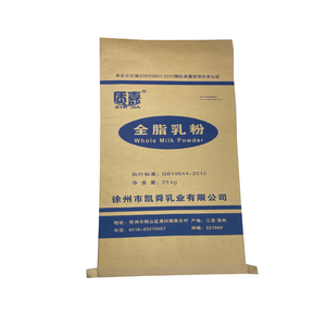 Sac tissé en papier kraft de qualité supérieure laminé en PP KP PK Type KPK imperméable respirant OEM Vietnam fabricant emballage d'exportation - Product Image 5