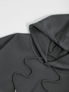 Survêtement personnalisé à capuche avec fermeture éclair complète et pantalon empilé avec poche cargo pour hommes pour les sports d'hiver - Product Image 2