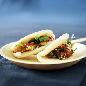 Assiettes de fête jetables biodégradables écologiques de 6 pouces Areca Palm Vaisselle en feuilles naturelles pour les mariages et les fêtes - Product Image 1