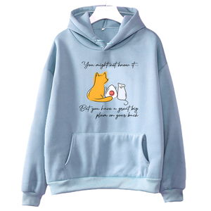 Sudadera con capucha personalizada para hombre y mujer, con logotipo personalizado, unisex - Product Image 1