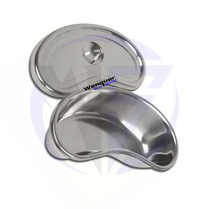 Kit chirurgical manuel en acier inoxydable : plateaux rénaux et plateaux à instruments – Livraison rapide à votre domicile - Product Image 1
