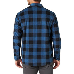Chemises en flanelle pour hommes aux derniers designs, logo/couleur personnalisés, respirantes, confortables, de haute qualité, avec anti-froissement - Product Image 5