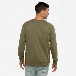 Sweat-shirt à manches longues en molleton unisexe à coupe régulière, taille plus, col rond, vente en gros OEM, sweat-shirt à manches longues personnalisé - Product Image 5