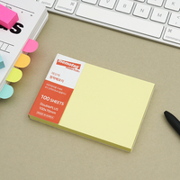 [HansolMTS] Fourniture d'usine 5 types de notes autocollantes Double PLUS Design bloc-notes en papier réutilisable adhésif fort