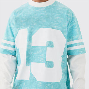 Camiseta de algodón GSM 250 para Hombre con camiseta con logotipo, camiseta de manga corta para hombre, camiseta gráfica con estampado de espuma 3D personalizado, estampado de hojaldre - Product Image 3