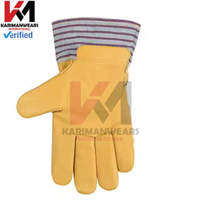 Gants de travail unisexes pour adultes, qualité standard, durables, gris, gants de protection, construction industrielle, jardinage - Product Image 5