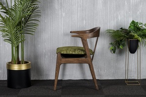 Chaises de salle à manger en bois sur mesure au design moderne européen Mini Farmhouse Plans pour la maison, le bureau, le salon ou l'hôtel à l'extérieur - Product Image 4