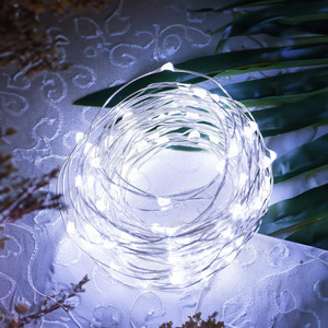 LED6097 - ไฟ LED 100 ดวง ความยาว 32 ฟุต - สีขาว (1 ชิ้น) - Product Image 2