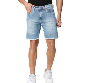 Shorts de Mezclilla para Hombre, Hechos en Pakistán, de Alta Calidad, Personalizables, de Color Sólido, Transpirables, Ecológicos, Estilo Único, Venta al Por Mayor - Product Image 2