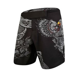Short de combat MMA personnalisé OEM ODM short MMA entièrement sublimé pour l'entraînement au grappin avec ceinture extensible - Product Image 5