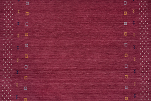 พรมขนสัตว์ทอมือสีชมพูราสเบอร์รี่ สไตล์มินิมอล โบโฮ สำหรับห้องนั่งเล่น ห้องนอน ตกแต่งบ้านสไตล์โมเดิร์น - Product Image 4