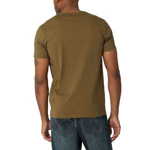 Lo último 100%, camisetas de color orgánico, camisetas de manga corta con cuello redondo respetuosas con el medio ambiente para hombre, superventas, diseño personalizado para hombre - Product Image 5