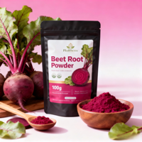Poudre de betterave rouge biologique en vrac pour la vente en gros, poudre de jus de betterave rouge, poudre de racine de betterave