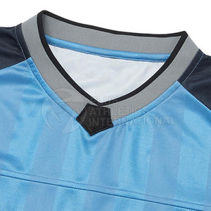 Camiseta de fútbol americano de dos tonos con diseño de panel lateral para uso en equipo Camiseta de fútbol de ajuste personalizado - Product Image 4