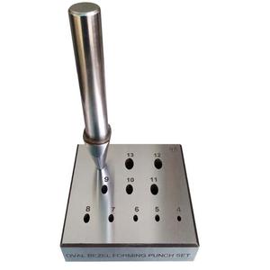 BEZEL & FORMING PUNCH SET utilizado para crear biseles redondos, ovalados, cuadrados u otras formas dependiendo de la variedad de juegos de punzones. - Product Image 1