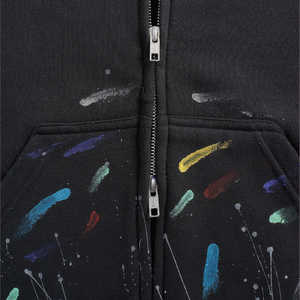 เสื้อฮู้ดมีซิปสำหรับผู้ชายเสื้อฮู้ดแบบกำหนดเองได้ทั้งใบหน้าแบบกำหนดเองได้สำหรับทุกเพศ - Product Image 5