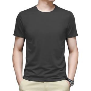 <b>Men's</b> Casual <b>Short</b> <b>Sleeve</b> T <b>Shirts</b> 100% Cotton Crew Neck Breathable Regular Fit Plain Top Tees in Black Navy <b>White</b> Gray - Product Image 5