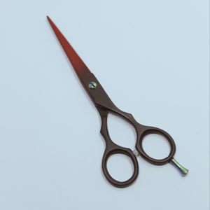 Ciseaux de coiffeur taille personnalisée qualité professionnelle couleur unie manche en céramique nouveauté outil de beauté en acier inoxydable - Product Image 2