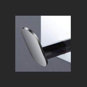 Stainless Steel Adhesive <b>Hooks</b> & <b>Rails</b> for Bedroom or Kitchen Wall Use With Water Proof Shower <b>Hooks</b> - Product Image 6