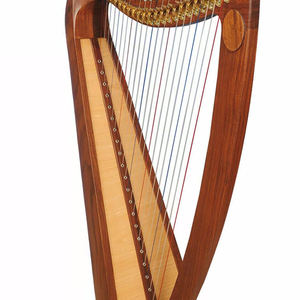 2025 nouveau best-seller chaud 16 cordes harpe acajou bois irlandais levier harpe à la main gravé harpe irlandaise - Product Image 5