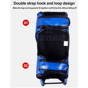 Protège-tibias avec finition durable et intérieur confortable, rembourrage équilibré et maintien sécurisé - Product Image 5