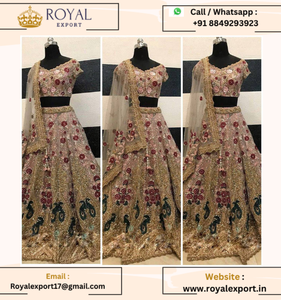 เปิดตัวชุดเจ้าสาวใหม่นุ่มโมโนสุทธิลําดับงานปักเลียงก้าโชลี - Product Image 2