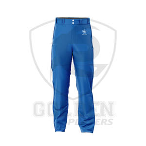 Uniformes de béisbol y softbol azul claro de calidad premium de marca nueva moda unisex conjuntos unisex de poliéster Premium - Product Image 5
