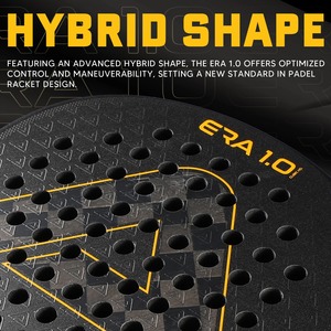 Raquette de padel en or noir en fibre de carbone 12K 38mm avec finition en sable 3D et tête de diamant pour PRO 2025 - Product Image 2