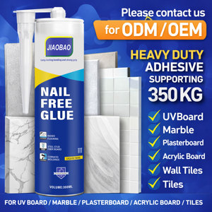 Colle liquide silicone à séchage rapide, sans clou, adhésif puissant pour <span class=keywords><strong>PVC</strong></span>, bois, construction et emballage <span class=keywords><strong>de</strong></span> menuiserie - Product Image 1