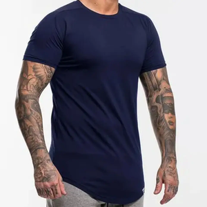 Camisetas informales de secado rápido para entrenamiento ajustadas transpirables Camiseta informal de ropa de calle para hombre más vendida - Product Image 2