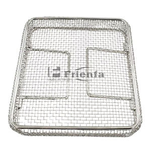 Paniers de stérilisation en grillage en vrac du meilleur fournisseur Plateau pour autoclave médical Demi-paniers de stérilisation - Product Image 3