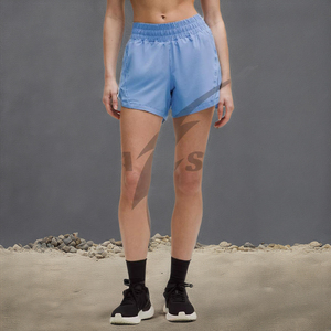 Shorts Deportivos de Cintura Alta para Mujer, Personalizados, de Primera Calidad, Ecológicos, Transpirables, de Secado Rápido, de Algodón/Poliéster, Todas las Tallas y Colores - Product Image 1