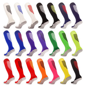 Calcetines de Compresión Personalizados para Fútbol, Calcetines Deportivos con Base de Toalla Gruesa, Medias Largas hasta la Rodilla para Rugby, Voleibol y Ciclismo - Product Image 1