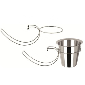 Soporte de cubo de vino montado en la mesa, de acero inoxidable, para champán - Product Image 1