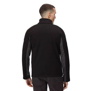 Chaqueta softshell ligera para hombre con bajo MOQ, resistente al agua, con cremallera, para exteriores, en venta, con forro polar. - Product Image 2