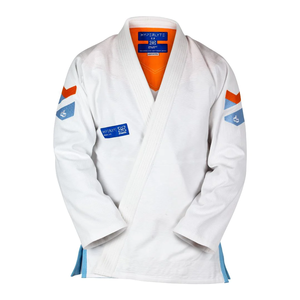BRIGHT WAY INTERNATIONAL Made Pakistán 2024 Brazilian Judo Gi Kimono BJJ Tela de algodón OEM Logo Bebés Niños pequeños 460g Lo último - Product Image 1