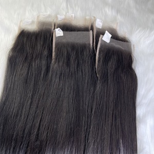 วิกผมแท้เวียดนาม 100% ขายส่งจากโรงงาน |   สีดำ HD Swiss Lace Frontal |   ทำความสะอาดปมเล็กๆ ให้เรียบเนียนเป็นพิเศษ ซุปเปอร์ซิลกี้ ทัง - Product Image 4