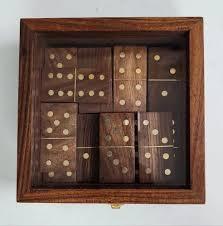 Handmade Eco-Friendly Customizable Wooden <b>Domino</b> Box for Children-All Seasons Play - Product Image 2