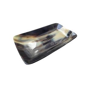 Plateau de service en corne de qualité export pour la maison, l'hôtel, la salle à manger, plateau alimentaire, taille personnalisée, best-seller, plateau en corne pour fruits secs, plat de service - Product Image 1